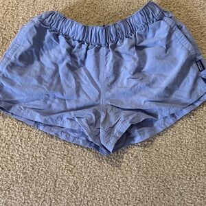 Patagonia Women's Athletic Shorts in Light Blue